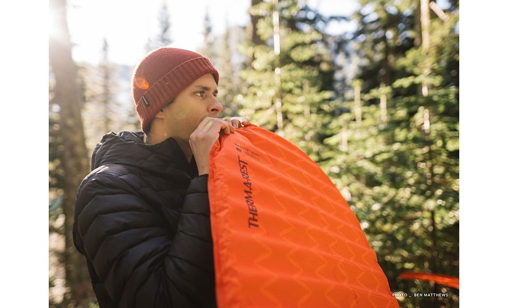 Самонадувний каремат Therm-a-Rest ProLite Apex - Regular Wide, Товщина: 5, Тип розміру: Regular Wide, Колір виробника: Heat Wave, зображення 6