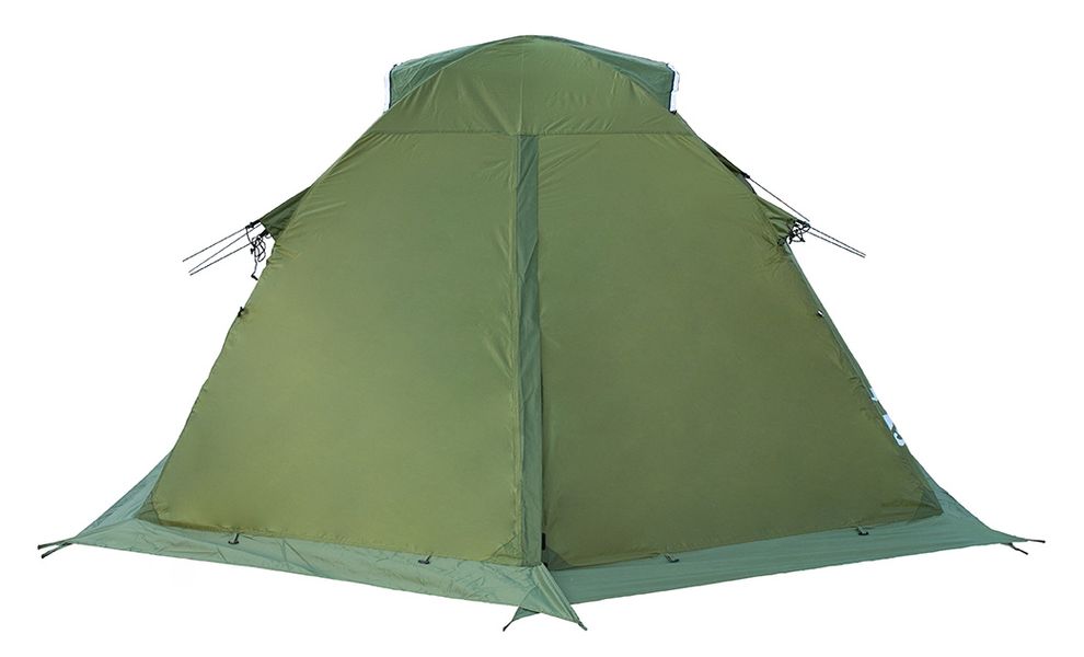 2-місний намет Tramp Mountain 2 V2 (Green): двошаровий, з тамбуром, Кількість місць: 2, Колір: Green, зображення 6