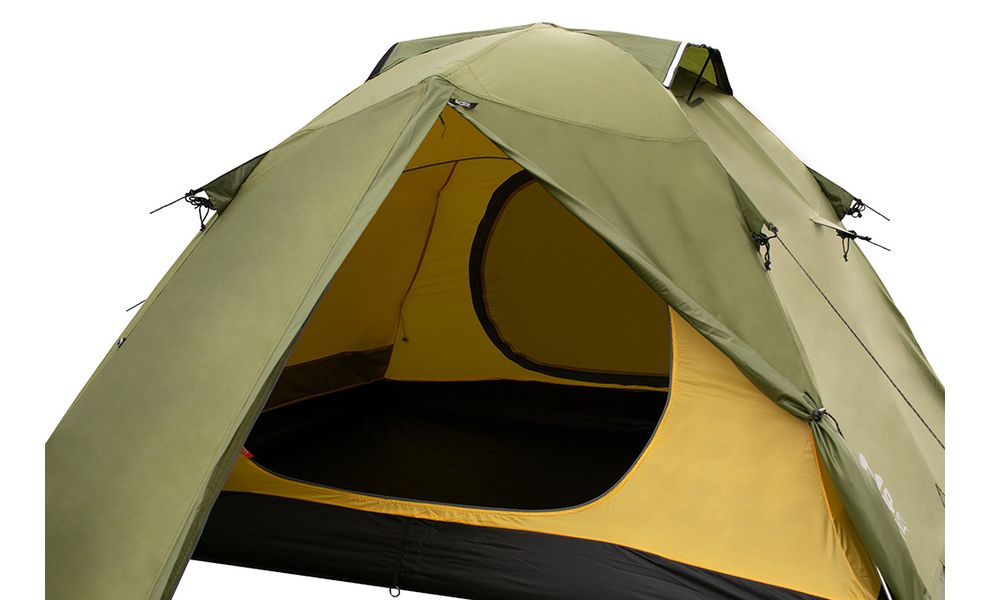 2-місний намет Tramp Peak 2 V2 (Green): двошаровий, Кількість місць: 2, Колір: Green, зображення 8