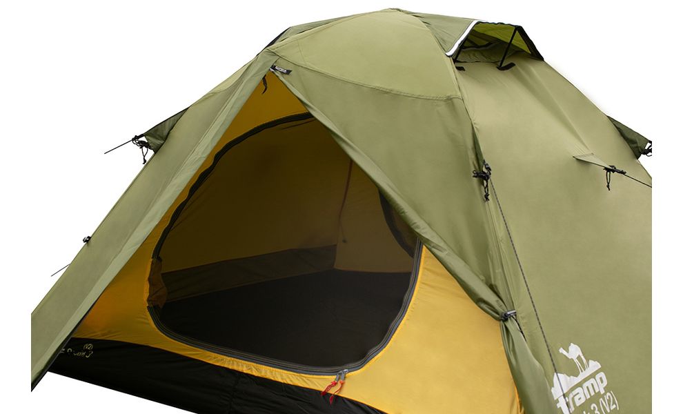 3-місний намет Tramp Peak 3 V2 (Green): двошаровий, Кількість місць: 3, Колір: Green, зображення 10