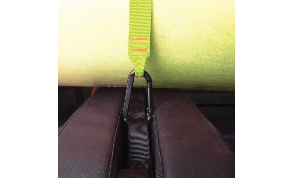 Ремені стяжні Sea to Summit Carabiner Tie Down 28 мм, 300 см, Ширина: 28, Довжина: 300, Колір: Orange/Green, зображення 5