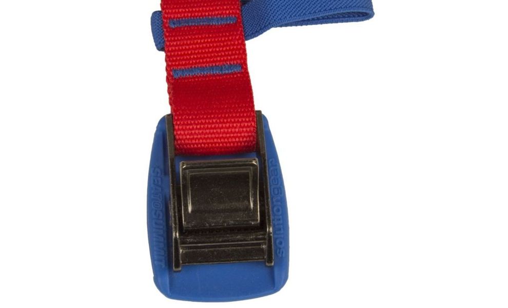 Ремені стяжні Sea to Summit Carabiner Tie Down 28 мм, 400 см, Ширина: 28, Довжина: 400, Колір: Blue/Red, зображення 3