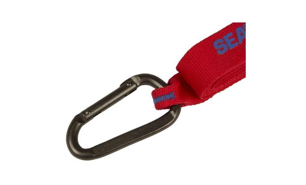 Ремені стяжні Sea to Summit Carabiner Tie Down 28 мм, 400 см, Ширина: 28, Довжина: 400, Колір: Blue/Red, зображення 2