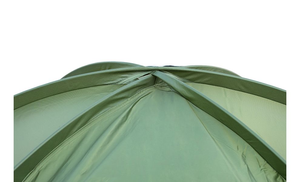4-місний намет Tramp Rock 4 V2 (Green): двошаровий, вітростійкий, Кількість місць: 4, Колір: Green/Red, зображення 9