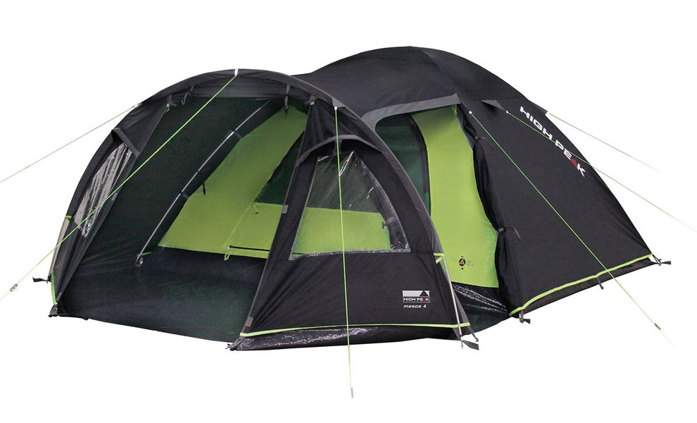 4-місний намет High Peak Mesos 4: двошаровий, з тамбуром, зображення 3