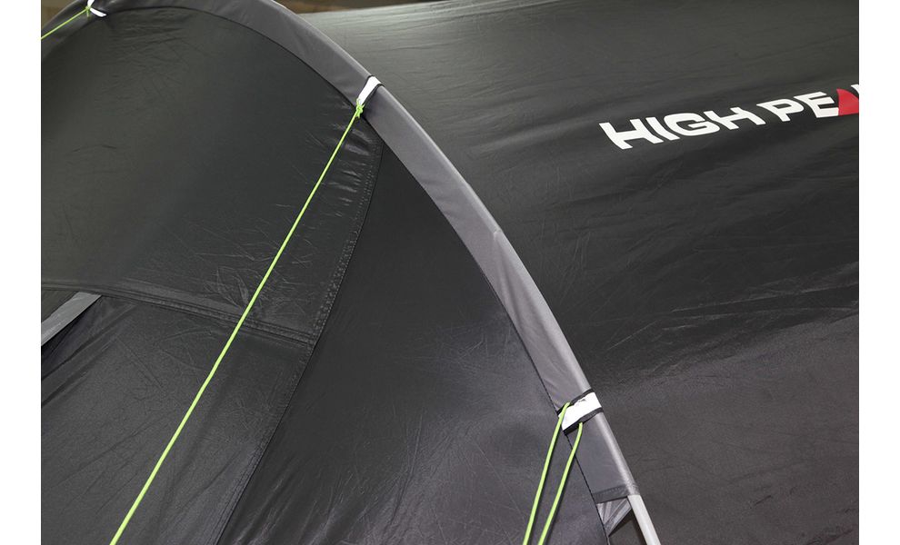 6-місний кемпінговий намет High Peak Tauris 6: на 2 спальні, Кількість місць: 6, Колір: Dark Grey/Green, зображення 7