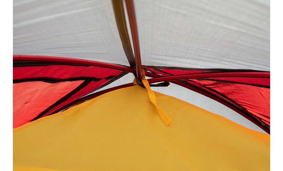 2-місний намет Tramp Peak 2 V2 (Grey): двошаровий, Кількість місць: 2, Колір: Grey/Red, зображення 16