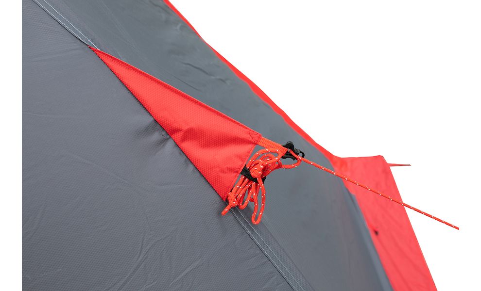 2-місний намет Tramp Peak 2 V2 (Grey): двошаровий, Кількість місць: 2, Колір: Grey/Red, зображення 19