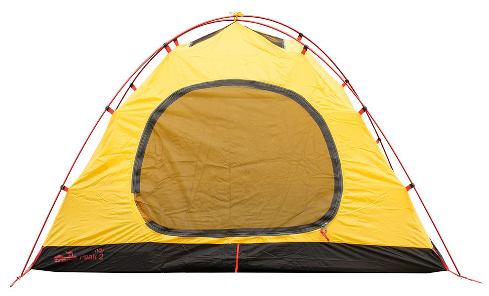 2-місний намет Tramp Peak 2 V2 (Grey): двошаровий, Кількість місць: 2, Колір: Grey/Red, зображення 8