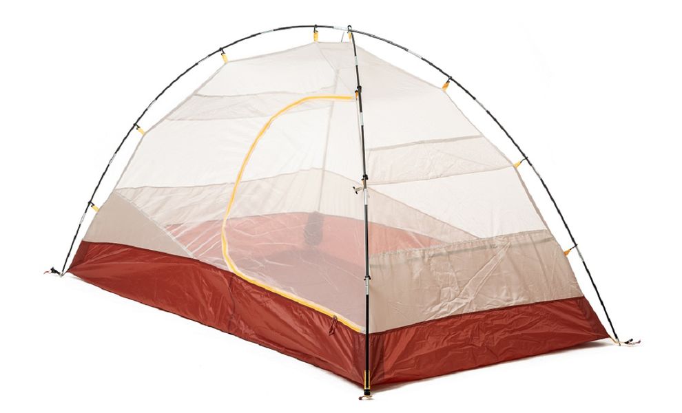 2-місний намет Turbat Borzhava 2: двошаровий, Кількість місць: 2, Матеріал каркасу: склопластик, Колір: Yellow, зображення 5