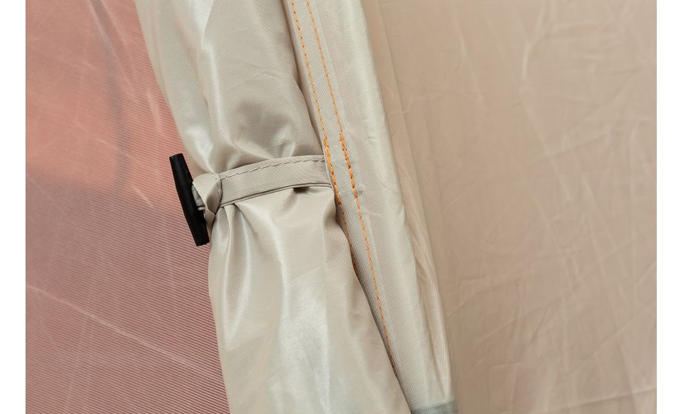 2-місний намет Turbat Borzhava 2: двошаровий, Кількість місць: 2, Матеріал каркасу: склопластик, Колір: Yellow, зображення 7