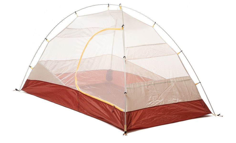 2-місний намет Turbat Borzhava 2 Alu: двошаровий, Кількість місць: 2, Матеріал каркасу: алюміній, Колір: Yellow, зображення 5