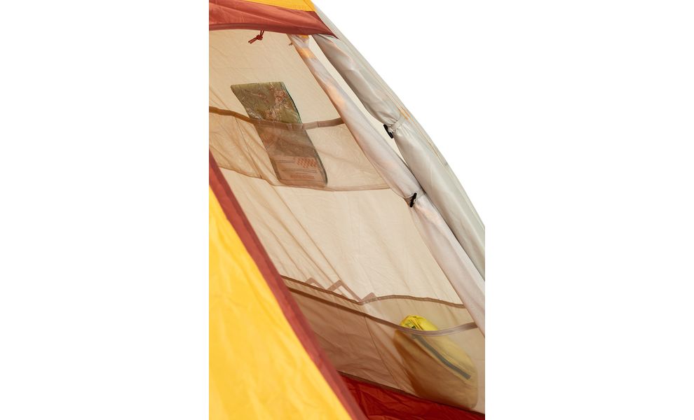 2-місний намет Turbat Borzhava 2 Alu: двошаровий, Кількість місць: 2, Матеріал каркасу: алюміній, Колір: Yellow, зображення 6