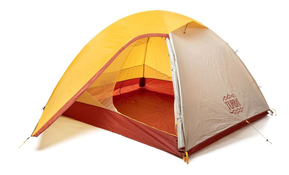 3-місний намет Turbat Borzhava 3: двошаровий, Кількість місць: 3, Матеріал каркасу: склопластик, Колір: Yellow, зображення 4