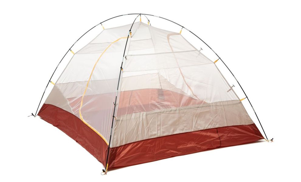 3-місний намет Turbat Borzhava 3: двошаровий, Кількість місць: 3, Матеріал каркасу: склопластик, Колір: Yellow, зображення 6