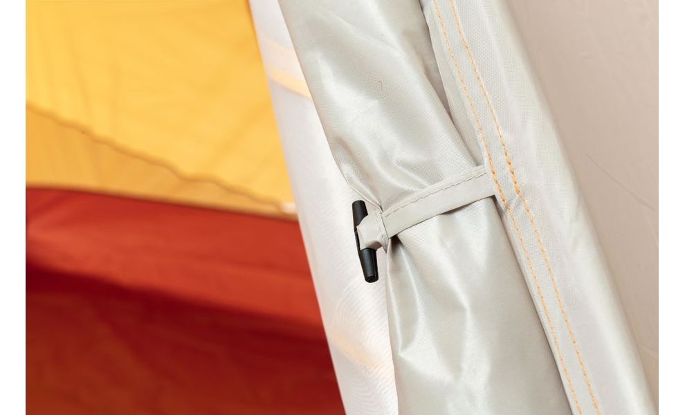 3-місний намет Turbat Borzhava 3: двошаровий, Кількість місць: 3, Матеріал каркасу: склопластик, Колір: Yellow, зображення 8