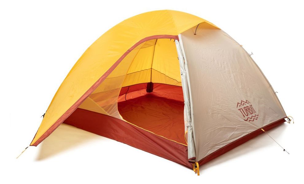 3-місний намет Turbat Borzhava 3 Alu: двошаровий, Кількість місць: 3, Матеріал каркасу: алюміній, Колір: Yellow, зображення 3