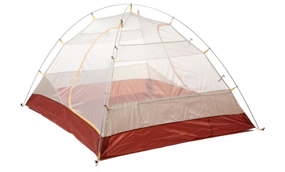 3-місний намет Turbat Borzhava 3 Alu: двошаровий, Кількість місць: 3, Матеріал каркасу: алюміній, Колір: Yellow, зображення 6