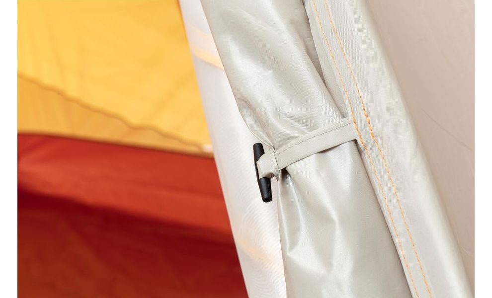 3-місний намет Turbat Borzhava 3 Alu: двошаровий, Кількість місць: 3, Матеріал каркасу: алюміній, Колір: Yellow, зображення 10