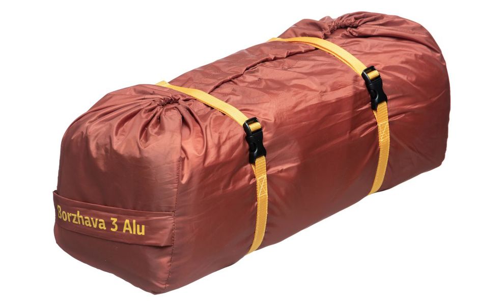 3-місний намет Turbat Borzhava 3 Alu: двошаровий, Кількість місць: 3, Матеріал каркасу: алюміній, Колір: Yellow, зображення 11