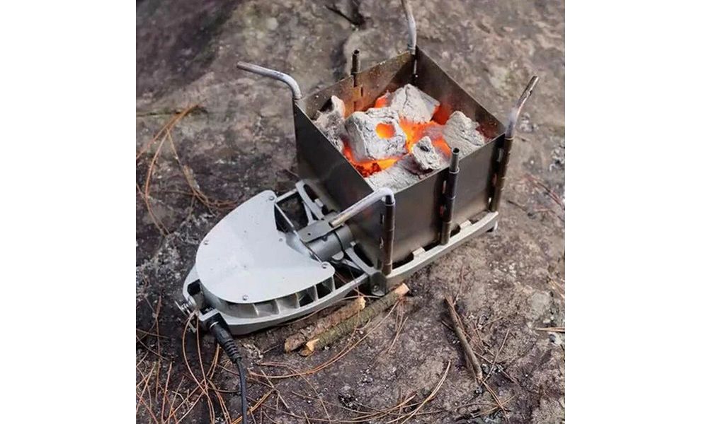 Туристична турбопічка на дровах BRS-116, зображення 10