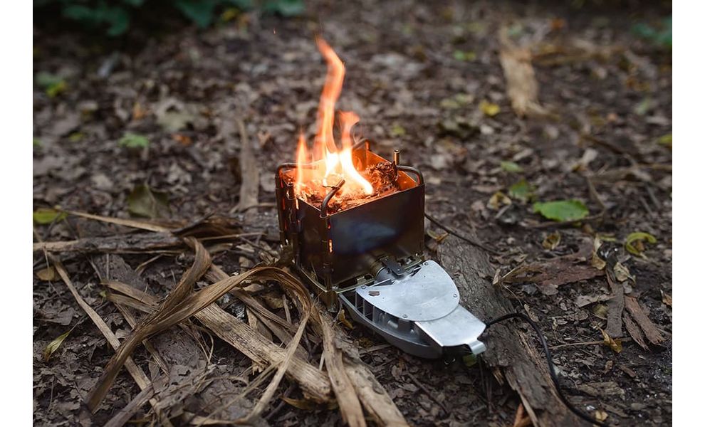 Туристична турбопічка на дровах BRS-116, зображення 11