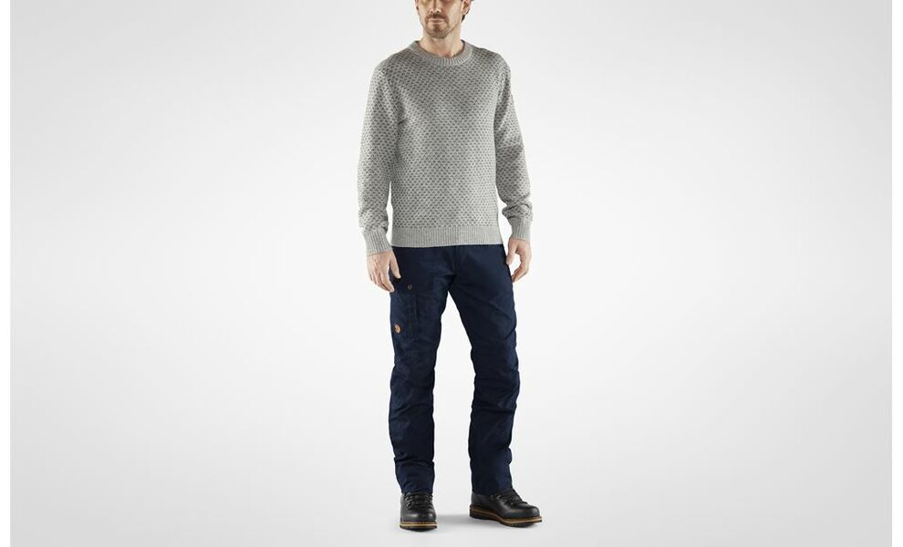 Штани чоловічі Fjallraven Nils - 81752 (555/Dark Navy), Колір виробника: 555/Dark Navy, Тип довжини: Long, Розмір: 44, зображення 3