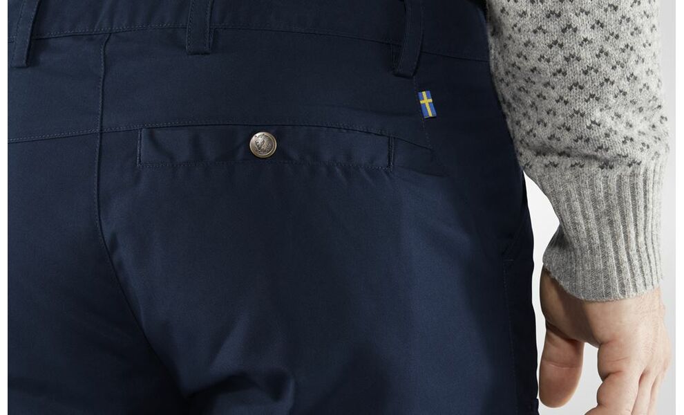 Штани чоловічі Fjallraven Nils - 81752 (555/Dark Navy), Колір виробника: 555/Dark Navy, Тип довжини: Long, Розмір: 44, зображення 5