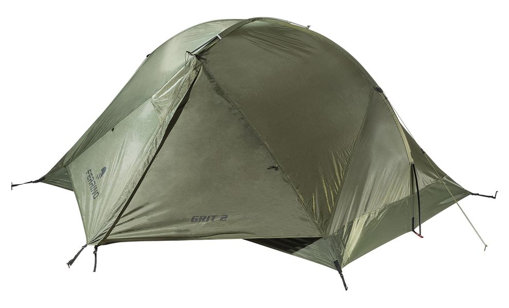 2-місний ультралегкий намет Ferrino Grit 2: одношаровий, Кількість місць: 2, Колір: Olive Green, зображення 3