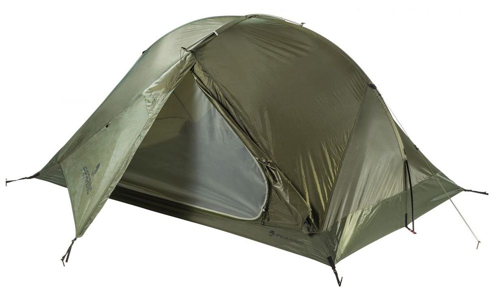 2-місний ультралегкий намет Ferrino Grit 2: одношаровий, Кількість місць: 2, Колір: Olive Green, зображення 4
