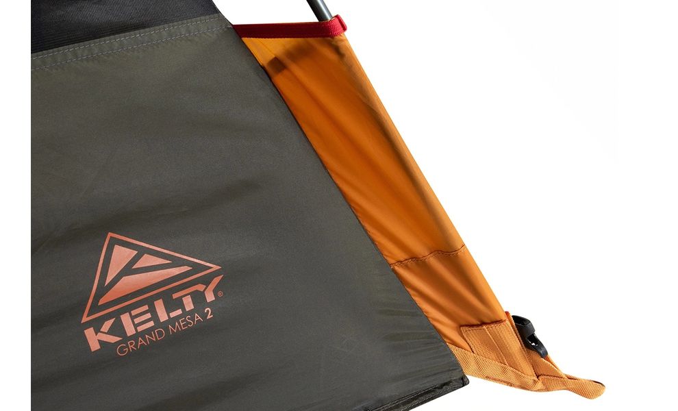 2-місний намет Kelty Grand Mesa 2: двошаровий, Кількість місць: 2, Колір: Orange/Dark Grey, зображення 6