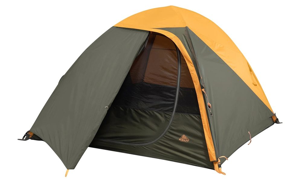 4-місний намет Kelty Grand Mesa 4: двошаровий, Кількість місць: 4, Колір: Orange/Dark Grey, зображення 3