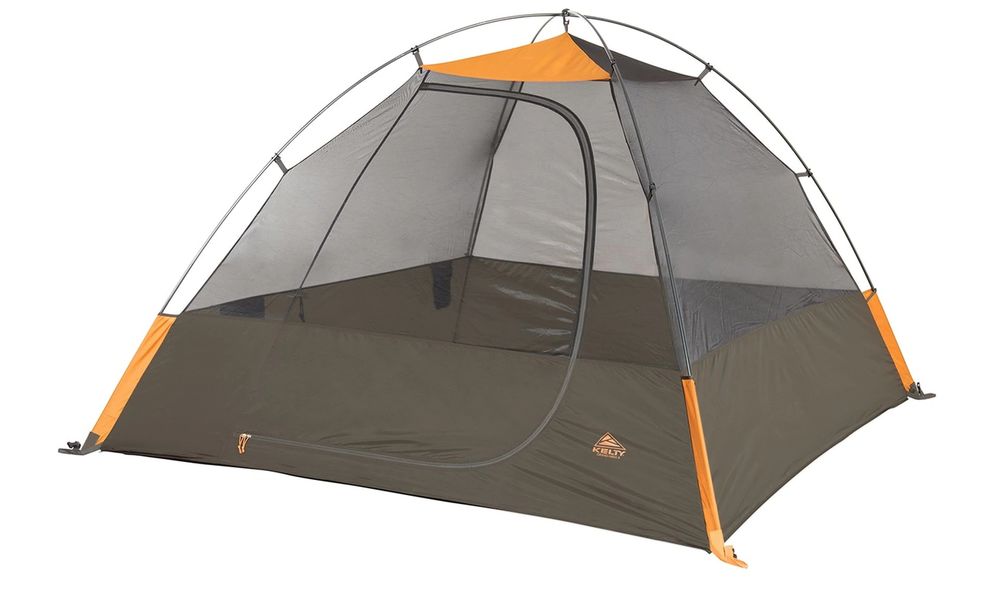 4-місний намет Kelty Grand Mesa 4: двошаровий, Кількість місць: 4, Колір: Orange/Dark Grey, зображення 4