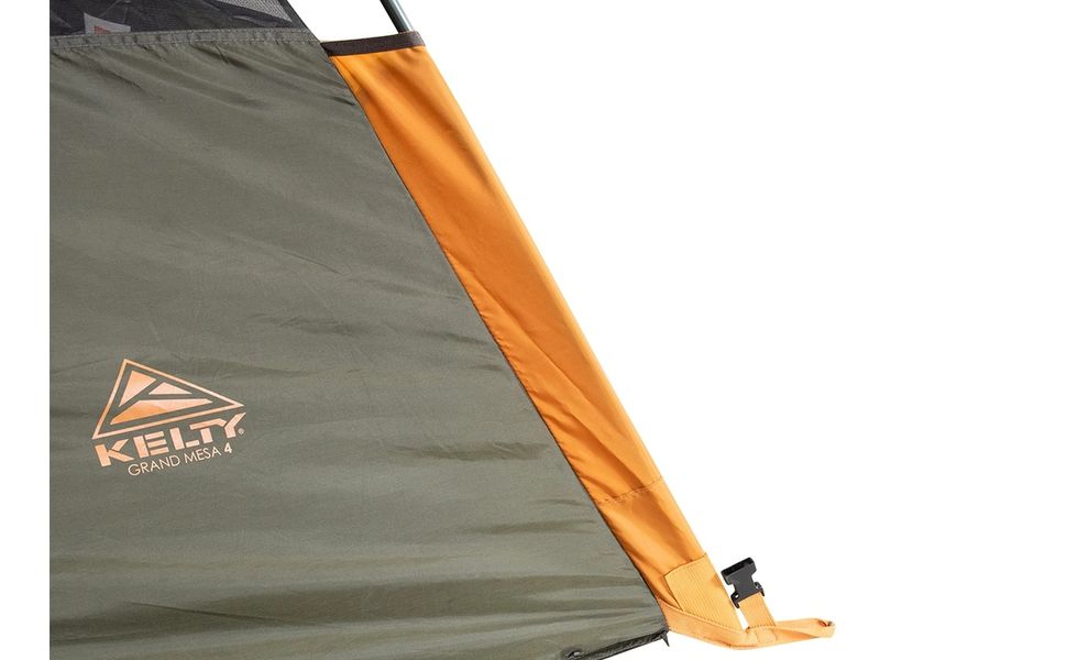 4-місний намет Kelty Grand Mesa 4: двошаровий, Кількість місць: 4, Колір: Orange/Dark Grey, зображення 6