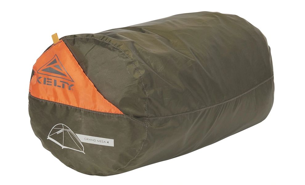 4-місний намет Kelty Grand Mesa 4: двошаровий, Кількість місць: 4, Колір: Orange/Dark Grey, зображення 8