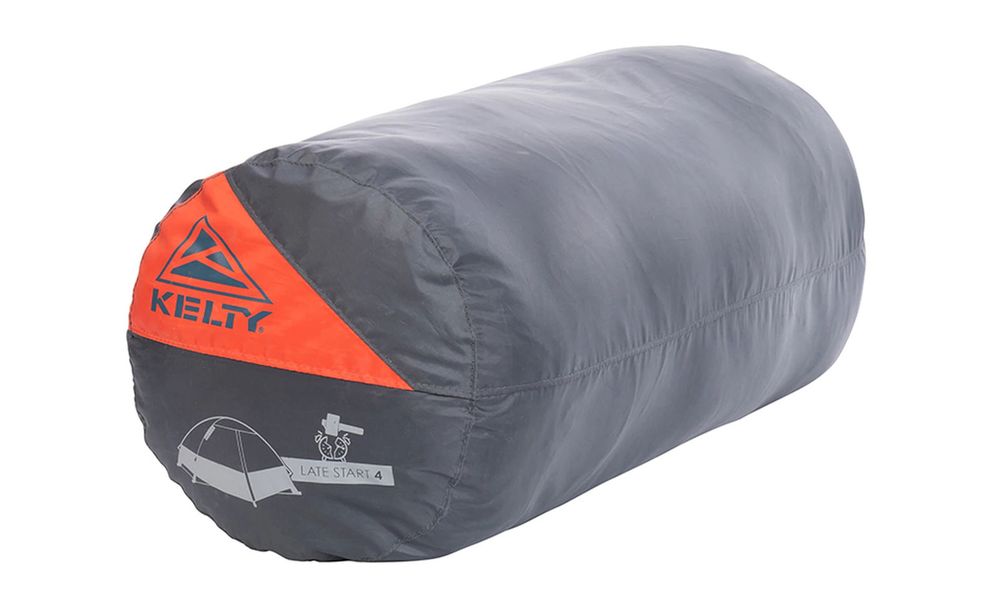 4-місний намет Kelty Late Start 4 2023: двошаровий, Кількість місць: 4, Колір: Grey, зображення 8
