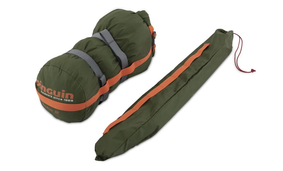 1-місний ультралегкий намет Pinguin Echo 1 DAC: двошаровий, Кількість місць: 1, Колір: Green, зображення 5