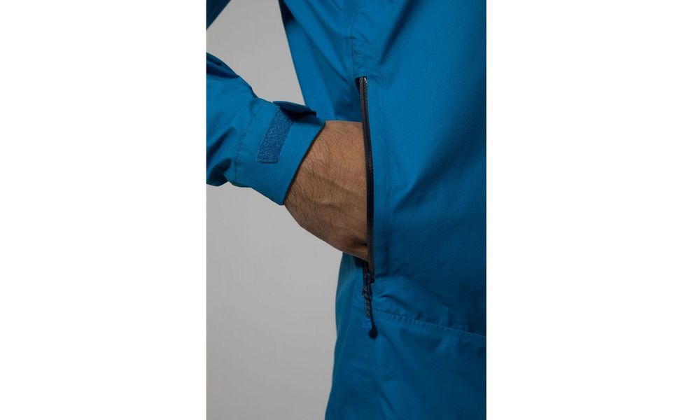 Штормівка чоловіча Montane Pac Plus - MPPLJ (Electric Blue), Колір виробника: Electric Blue, Розмір: S, зображення 9