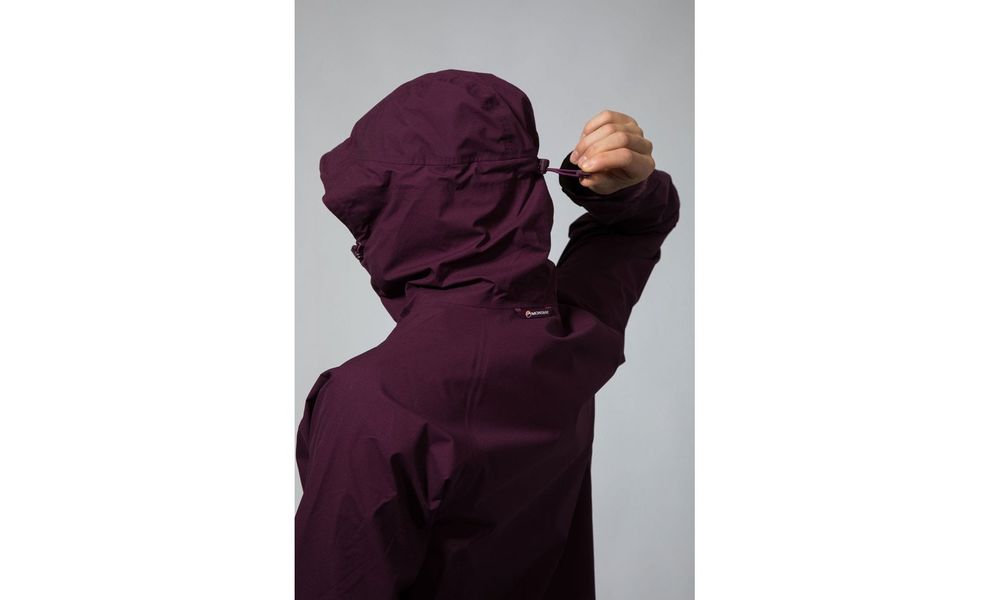 Штормівка жіноча Montane Pac Plus - FPPLJ (Saskatoon Berry), Колір виробника: Saskatoon Berry, Розмір: XS/EU 34, зображення 7