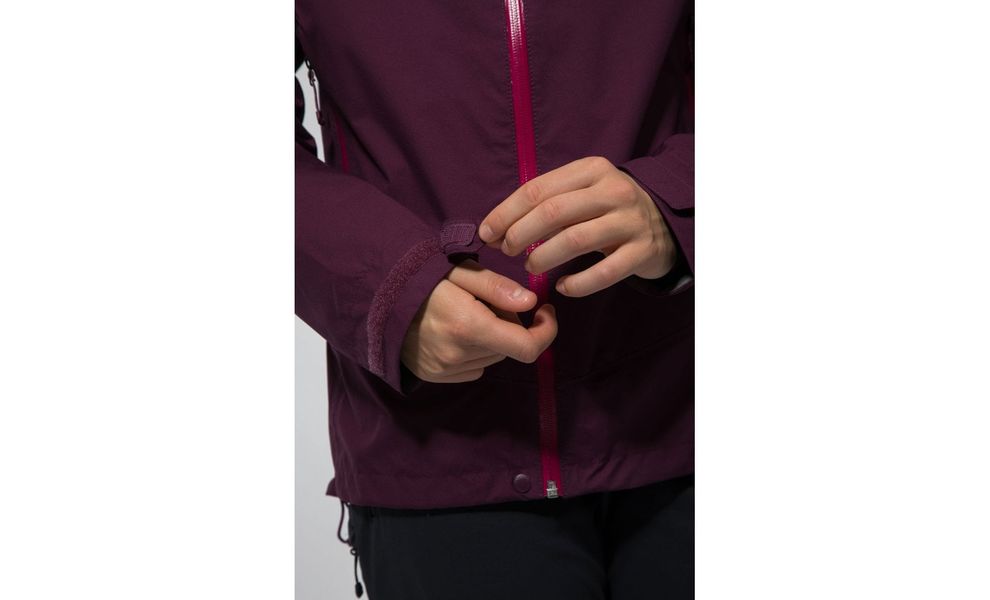 Штормівка жіноча Montane Pac Plus - FPPLJ (Saskatoon Berry), Колір виробника: Saskatoon Berry, Розмір: XS/EU 34, зображення 8