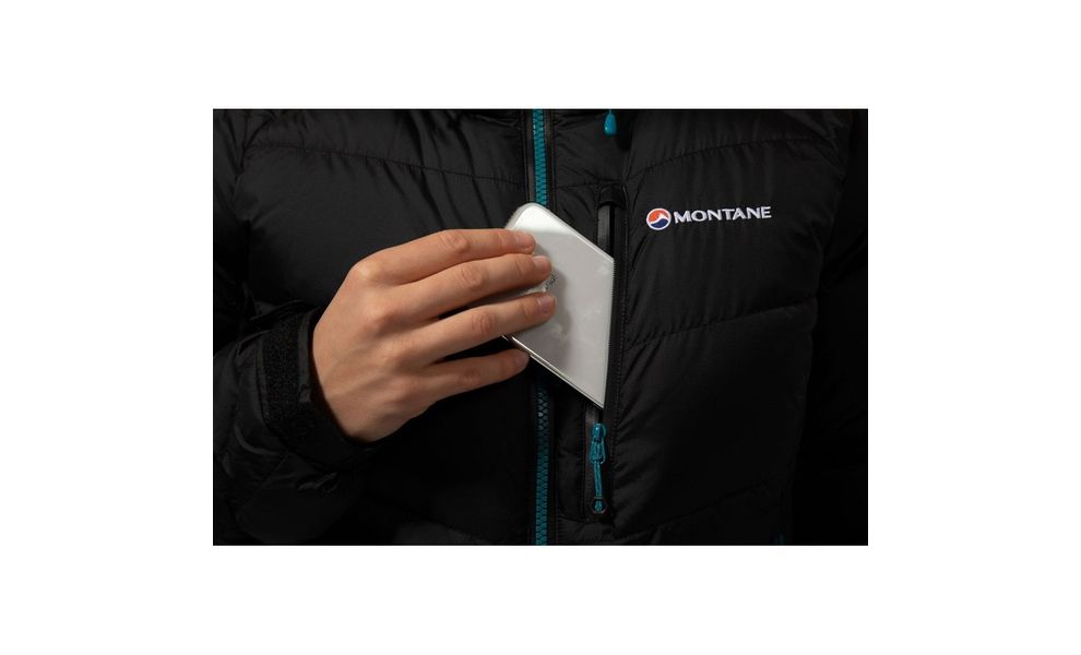 Пуховик жіночий Montane Resolute - FREDJ (Black), Колір виробника: Black, Розмір: XS/EU 34, зображення 7