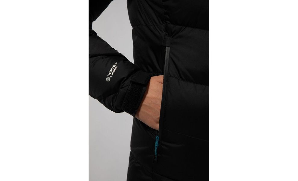 Пуховик жіночий Montane Resolute - FREDJ (Black), Колір виробника: Black, Розмір: XS/EU 34, зображення 8