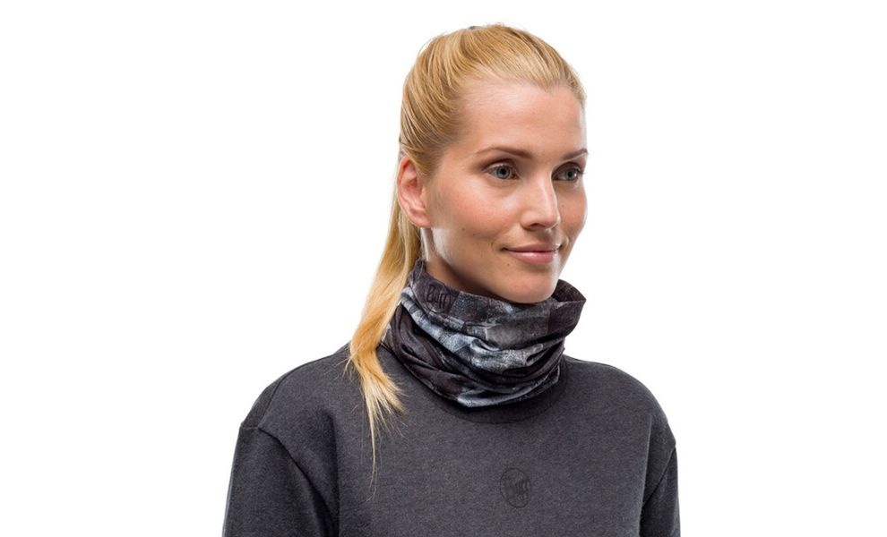Мультишарф BUFF® Original EcoStretch (Geoline Grey), Колір виробника: Geoline Grey, зображення 2