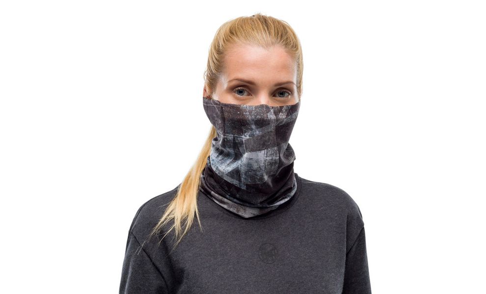 Мультишарф BUFF® Original EcoStretch (Geoline Grey), Колір виробника: Geoline Grey, зображення 3