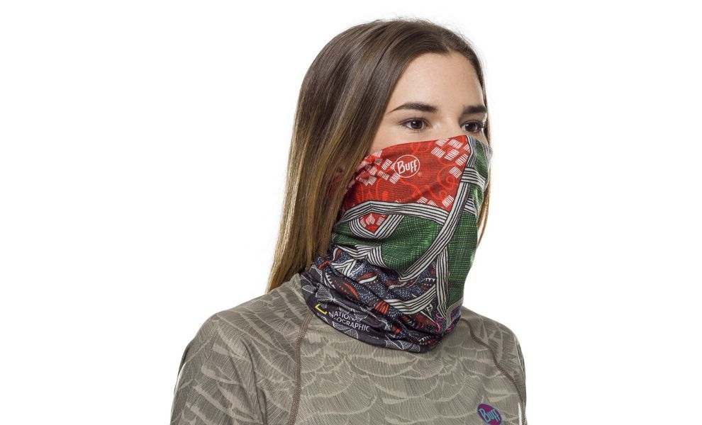 Мультишарф BUFF® National Geographic CoolNet UV+ (Kitenge Multi), Колір виробника: Kitenge Multi, зображення 3