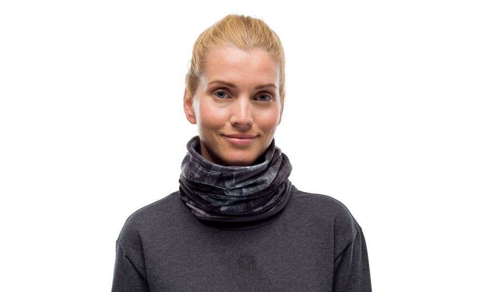 Мультишарф BUFF® Polar Reversible (Geoline Grey), Колір виробника: Geoline Grey, зображення 2