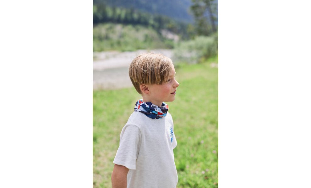 Мультишарф дитячий BUFF® Kids CoolNet UV+ (Entropy Multi), Колір виробника: Entropy Multi, зображення 3