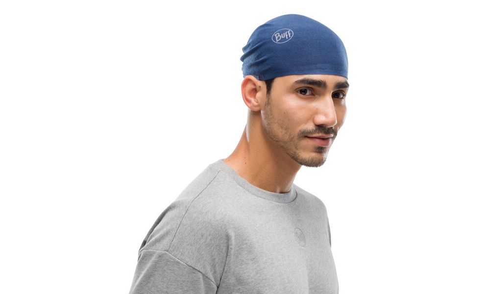 Мультишарф BUFF® ThermoNet (Solid Ensign Blue), Колір виробника: Solid Ensign Blue, зображення 4