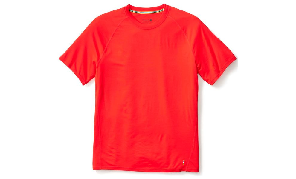 Термофутболка чоловіча SmartWool Merino 150 Baselayer - 14041 (673/Fire Red), Колір виробника: Fire Red, Розмір виробника: S, зображення 2