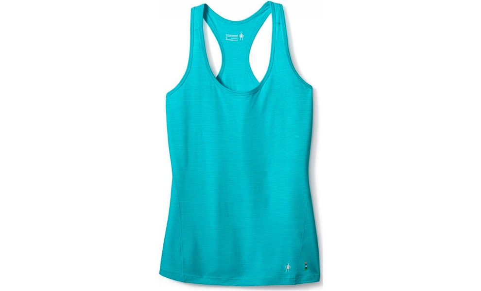 Термомайка жіноча SmartWool Merino 150 Baselayer Pattern - 17252 (438/Light Capri), Колір виробника: Light Capri, Розмір виробника: XS, зображення 2